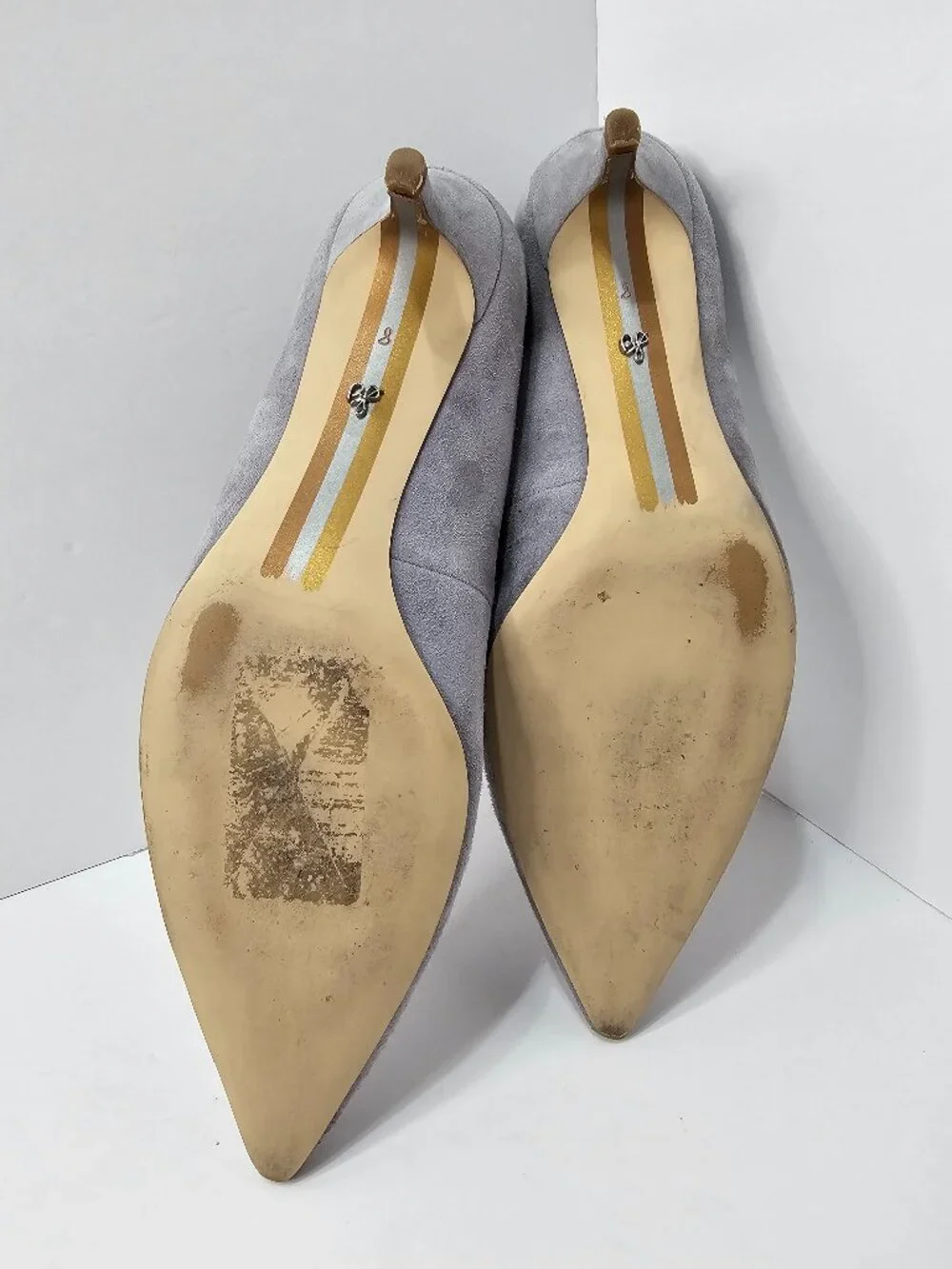SAM EDELMAN  designer / Color Grey / Made of Suede / 2inch - heel